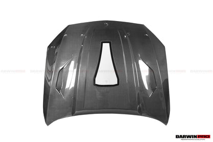 Capó de fibra de carbono DarwinPRO para Mercedes Benz W222 Sedán (2014-2020) con diseño iMP | Compatible con S450, S550, S560, S63AMG y S65AMG
