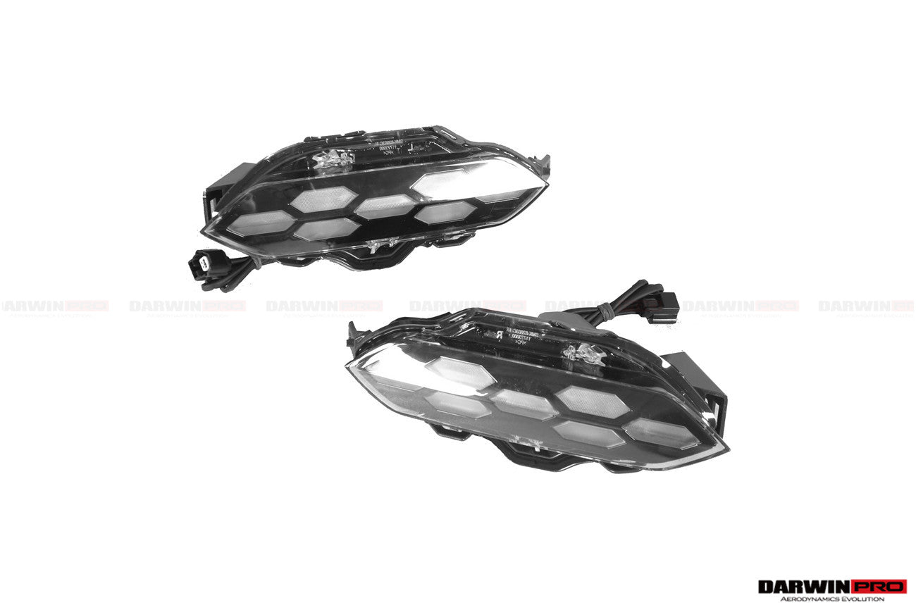 DarwinPRO 2023-2025 Nissan GTR R35 Facelift Front Bumper LED Day Running Lights