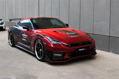 Parachoques delantero de fibra de carbono estilo Nismo de DarwinPRO | Nissan GTR R35 2008-2023