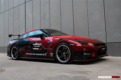 Parachoques delantero de fibra de carbono estilo Nismo de DarwinPRO | Nissan GTR R35 2008-2023