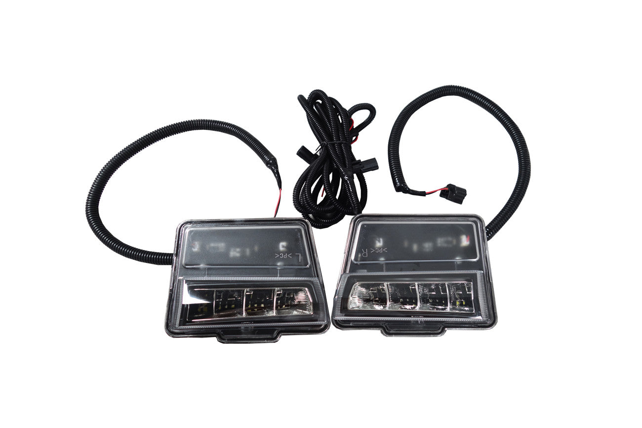DarwinPRO 2017-2022 Nissan GTR R35 EBA Front Bumper LED Day Running Lights