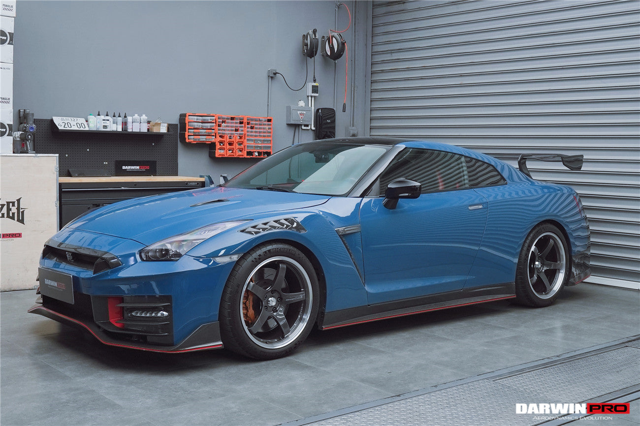 Parachoques delantero de fibra de carbono estilo Nismo de DarwinPRO | Nissan GTR R35 2008-2023