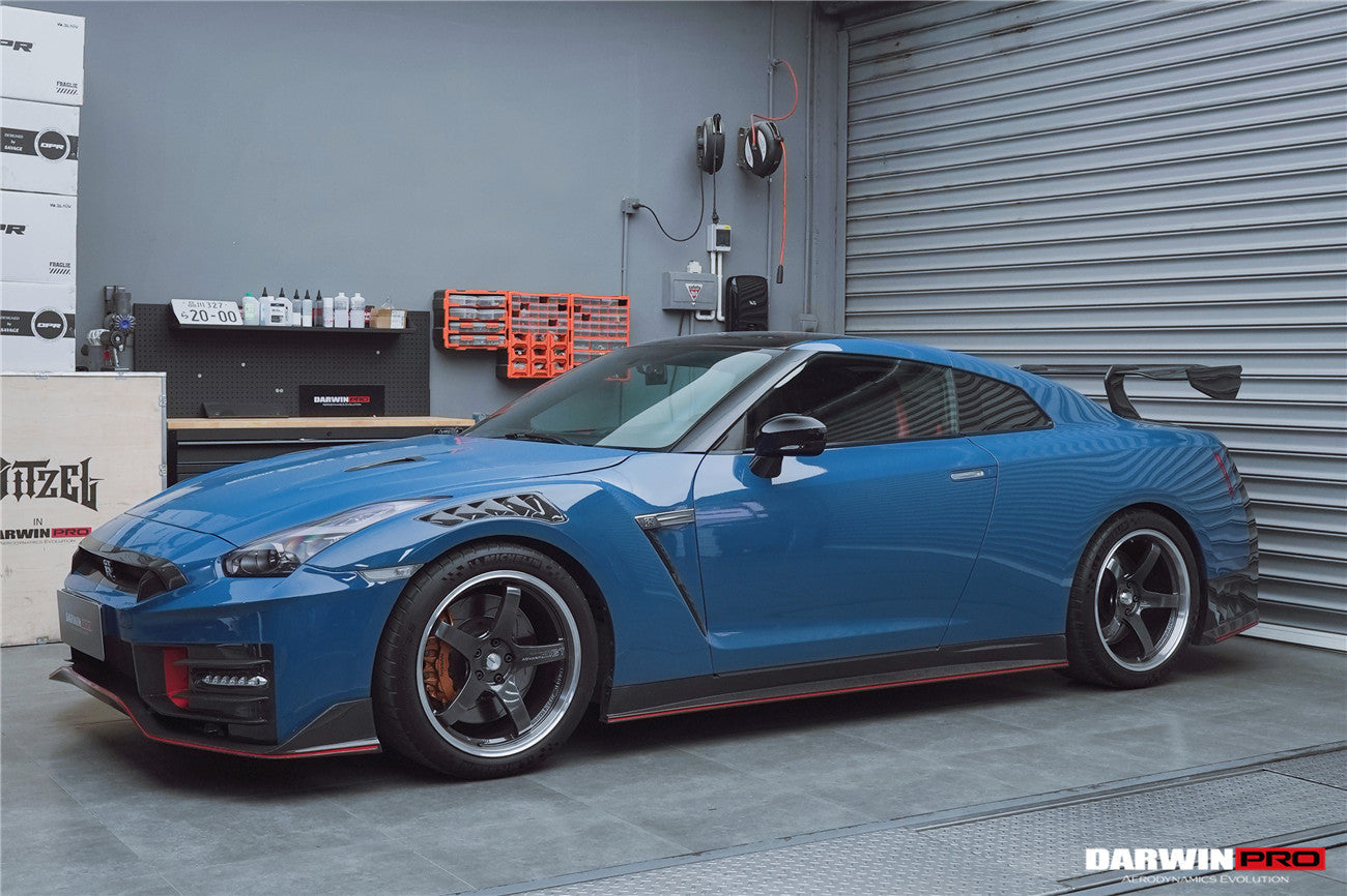 Parachoques delantero de fibra de carbono estilo Nismo de DarwinPRO | Nissan GTR R35 2008-2023