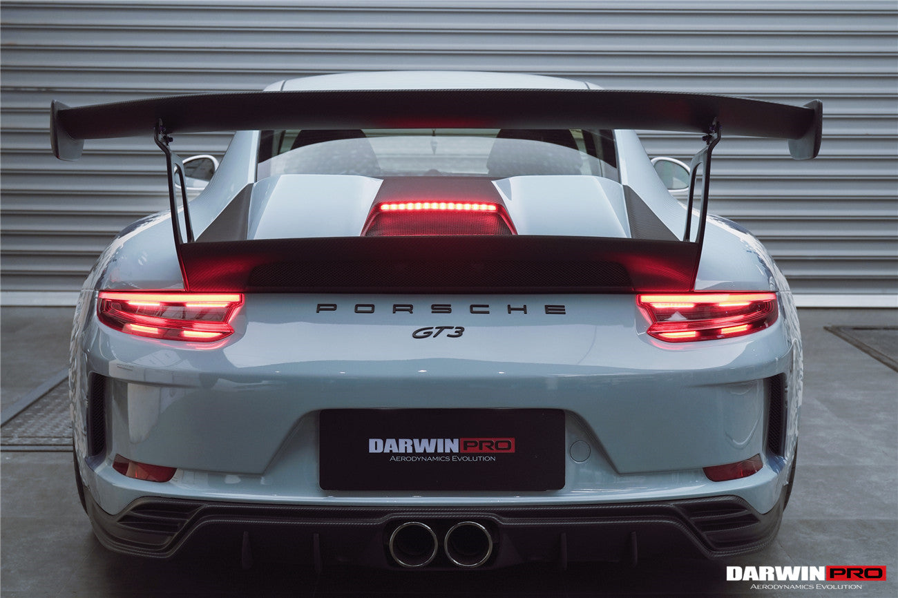 Alerón de maletero DarwinPRO 2017-2019 Porsche 911 991.2 GT3 solo estilo GT2RS