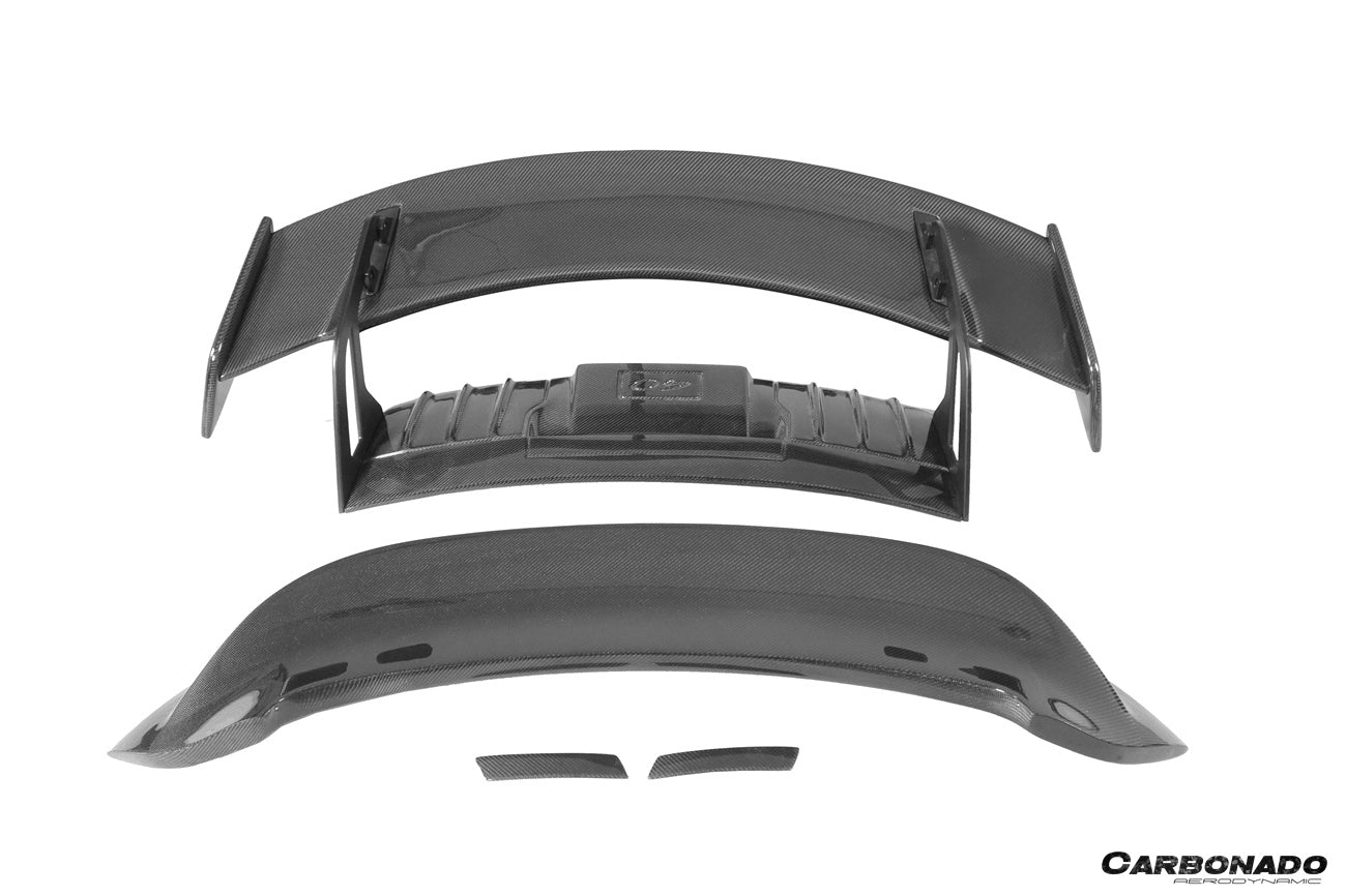 Carbonado 2019-2024 Porsche 911 992 Carrera    S    4S GT3 Style Trunk Spoiler Wing