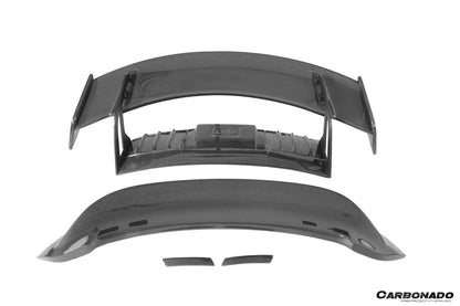 Carbonado 2019-2024 Porsche 911 992 Carrera    S    4S GT3 Style Trunk Spoiler Wing