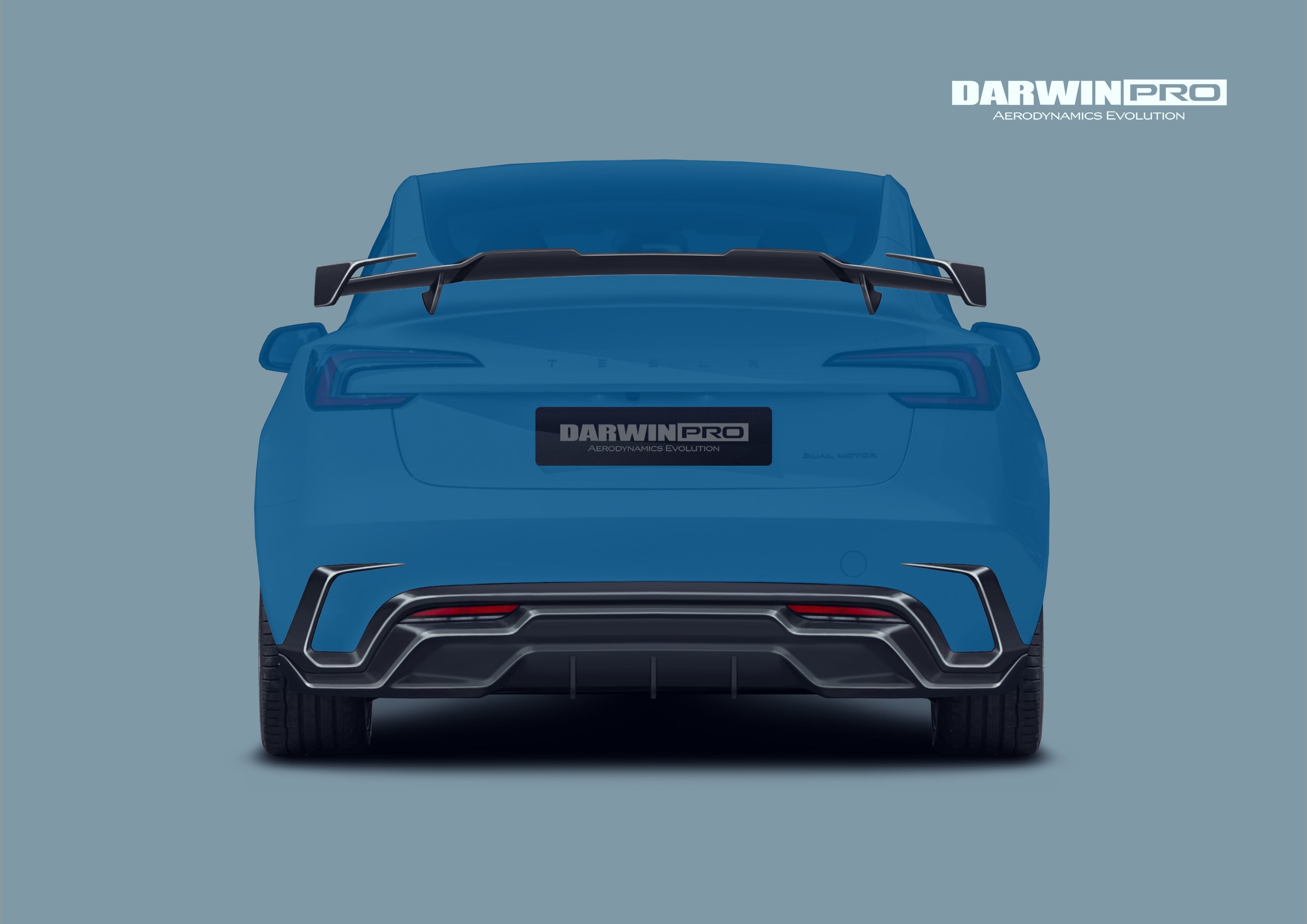DarwinPRO 2024-2026 Tesla Model 3 Highland RWD AWD PERFORMANCE Carbon Fiber IMP Design Rear Diffuser