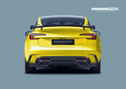 DarwinPRO 2024-2026 Tesla Model 3 Highland RWD AWD PERFORMANCE Carbon Fiber IMP Design Rear Diffuser