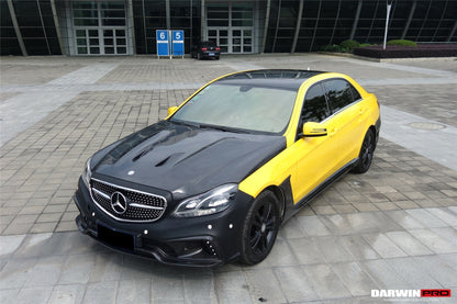 Carbonado 2014-2016 Mercedes Benz E Class W212 BKSS Style Hood