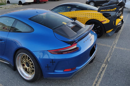 DarwinPRO Darwinpro 2017-2019 Porsche 911 991.2 GT3 Only GT2RS Style Ducktail Spoiler with LED Light