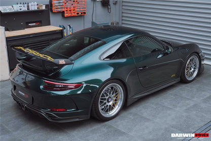 DarwinPRO 2017-2019 Porsche 911 991.2 GT3 Only BKSS Style Carbon Fiber Rear Lip Diffuser