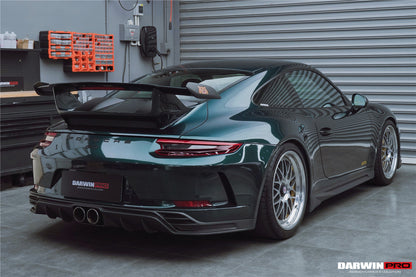 DarwinPRO 2017-2019 Porsche 911 991.2 GT3 Only BKSS Style Carbon Fiber Rear Lip Diffuser