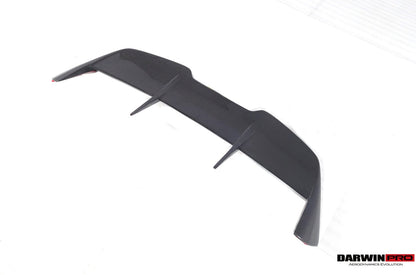 DarwinPRO BKSSII Style Carbon Fiber Trunk Spoiler | 2017-2025 Audi S4 Avant B9 B9.5