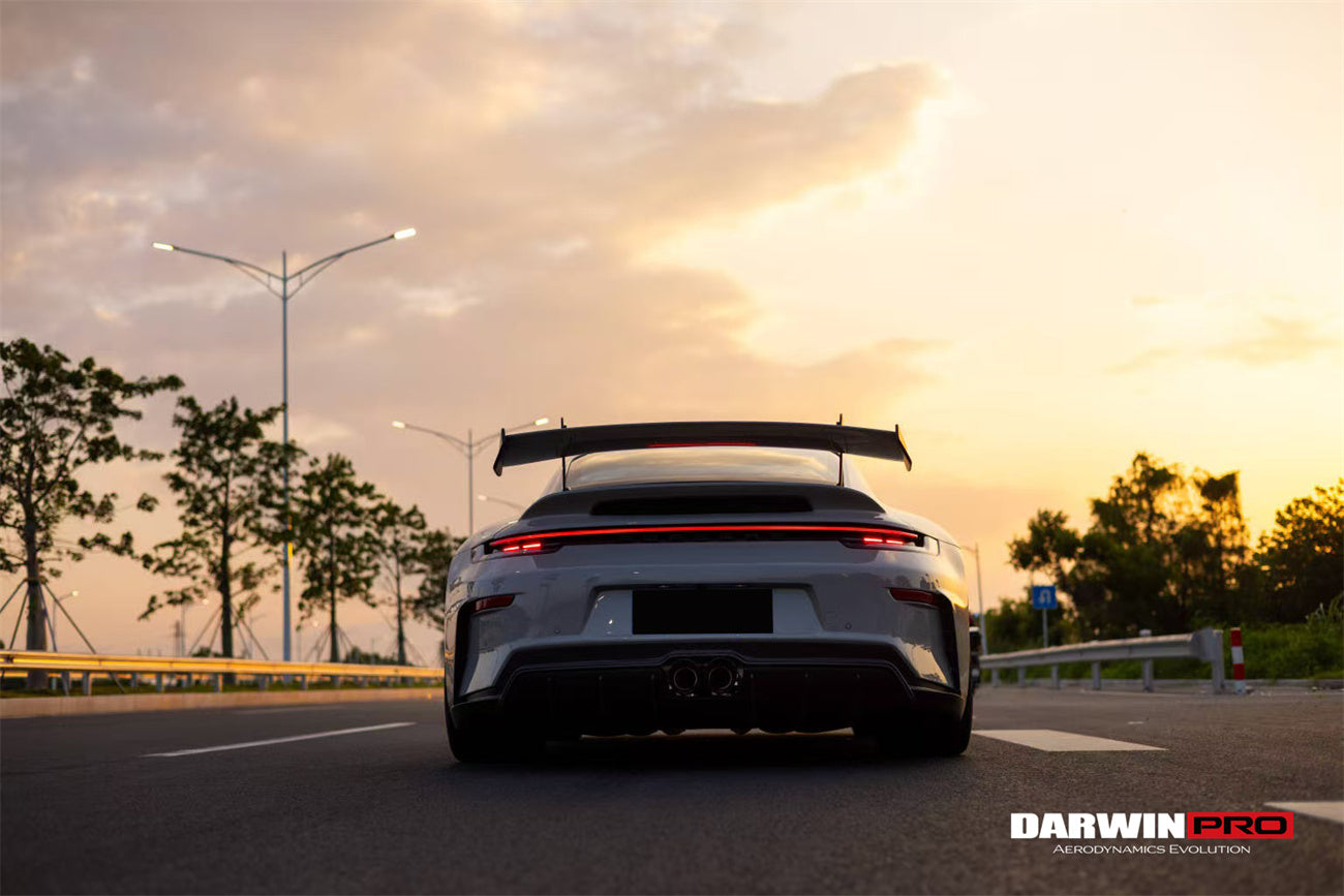 DarwinPRO 2019-2024 Porsche 911 992.1 Carrera S 4 4S Targa Cabriolet Convert 992.2 Facelift GT3 Exhaust System (for 992.2GT3 Style Bumper)