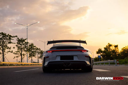 DarwinPRO 2019-2024 Porsche 911 992.1 Carrera S 4 4S Targa Cabriolet Convert 992.2 Facelift GT3 Exhaust System (for 992.2GT3 Style Bumper)