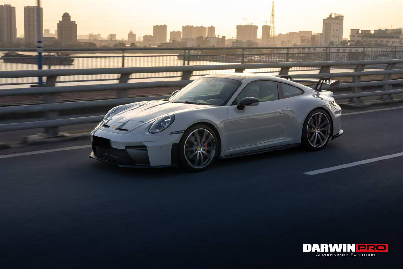 DarwinPRO 2019-UP Porsche 911 992 Carrera & S & 4 & 4S & Targa & Cabriolet & Convert 992.2 Facelift GT3 Style Side Skirts