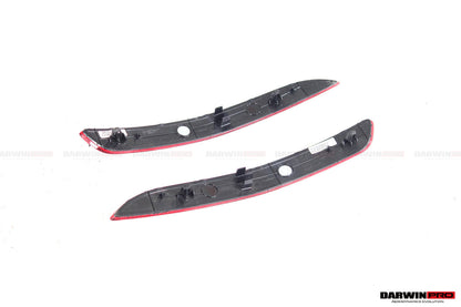 DarwinPRO 2019-2024 Porsche 911 992 Carrera & S & 4 & 4S & Targa & Cabriolet GT3 Style Rear Bumper Red Reflector Panels