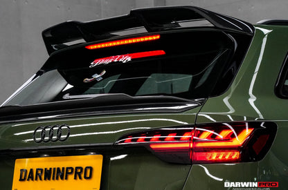 DarwinPRO BKSSII Style Carbon Fiber Trunk Spoiler | 2017-2025 Audi S4 Avant B9 B9.5
