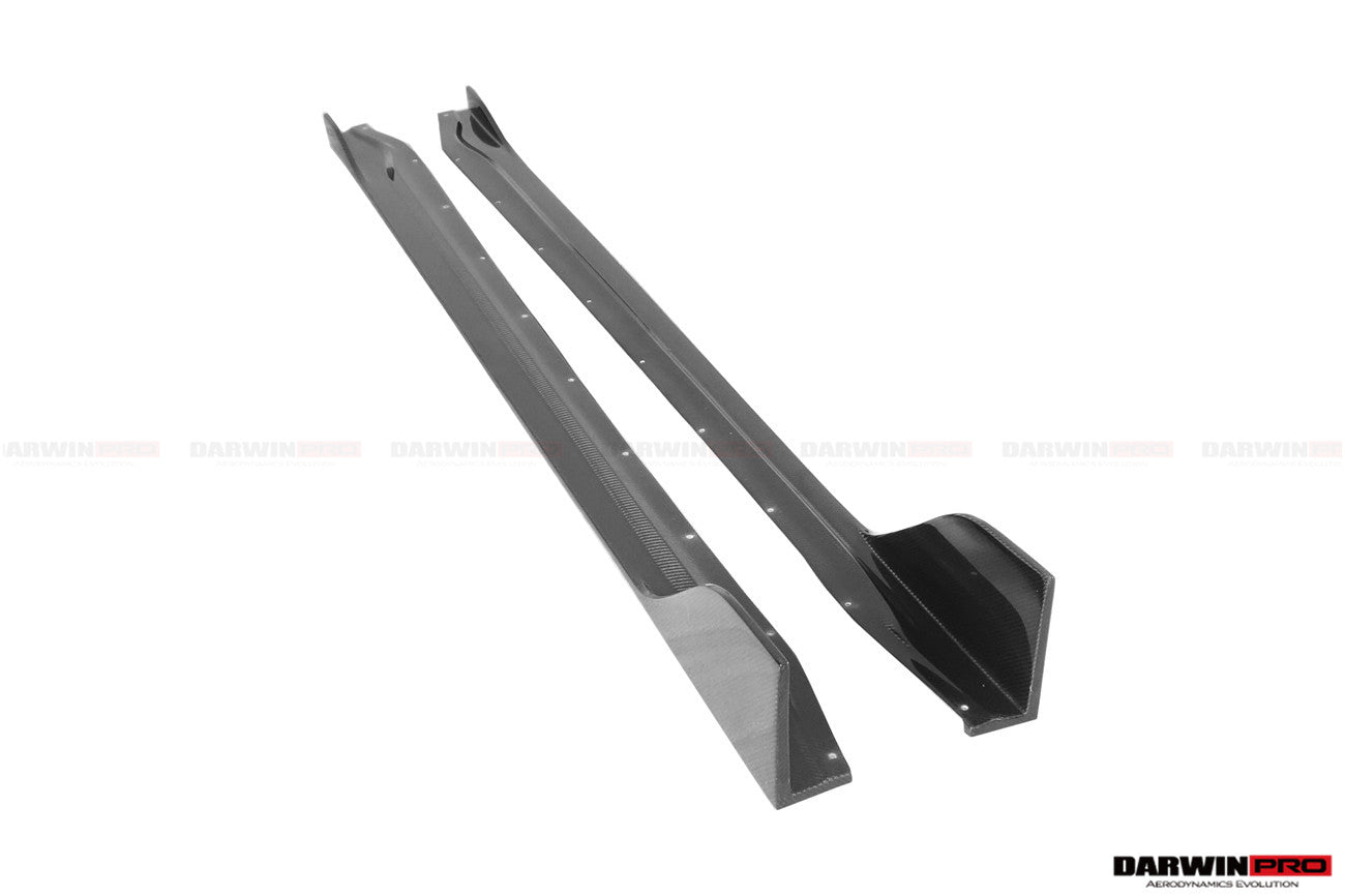 DarwinPRO 2021-UP BMW M3 G80 BKSS Style Carbon Fiber Side Skirts