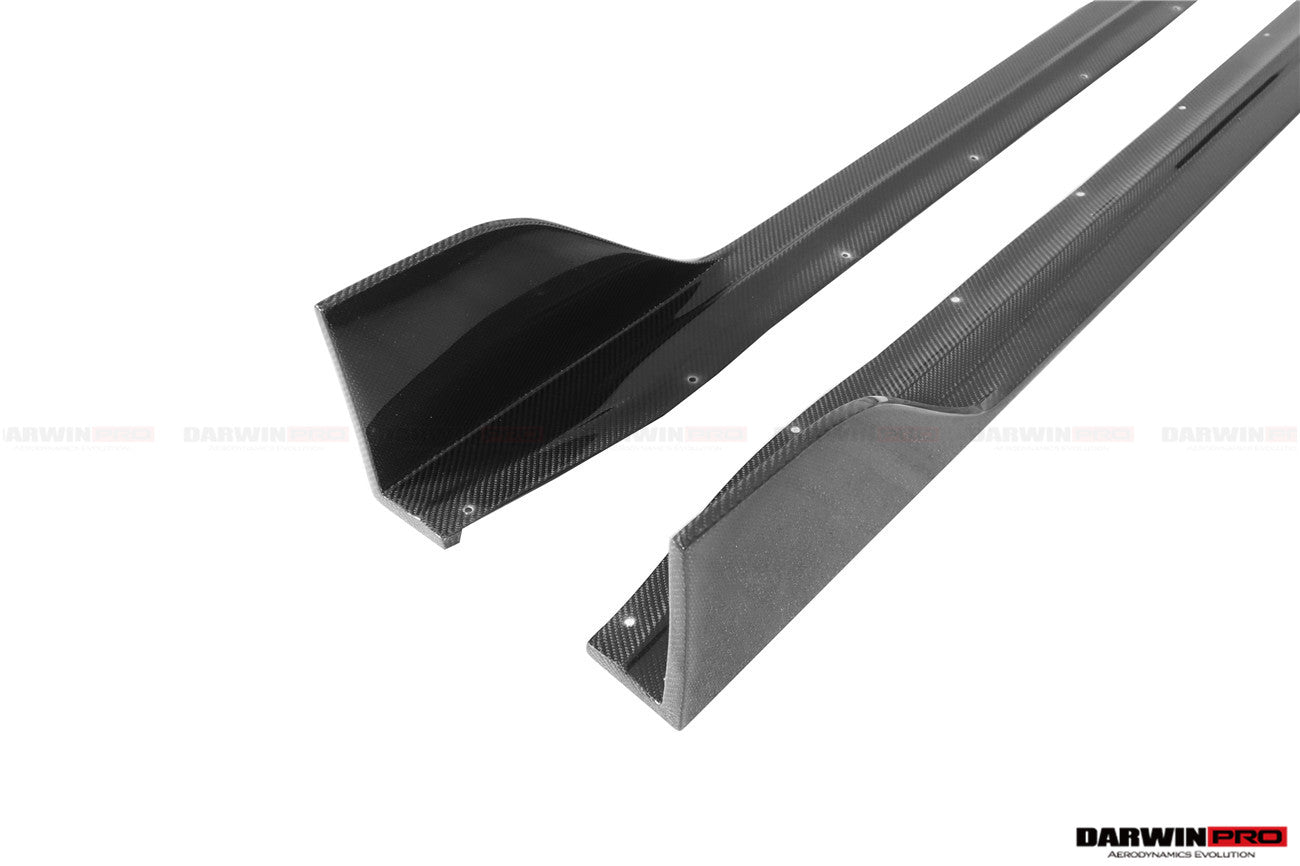 DarwinPRO 2021-UP BMW M3 G80 BKSS Style Carbon Fiber Side Skirts