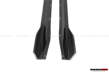 DarwinPRO 2021-UP BMW M3 G80 BKSS Style Carbon Fiber Side Skirts