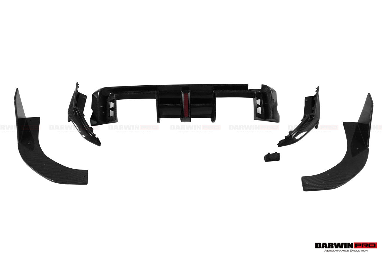 Difusor trasero de fibra de carbono DarwinPRO para BMW M3 G80 BKSS 2021-UP