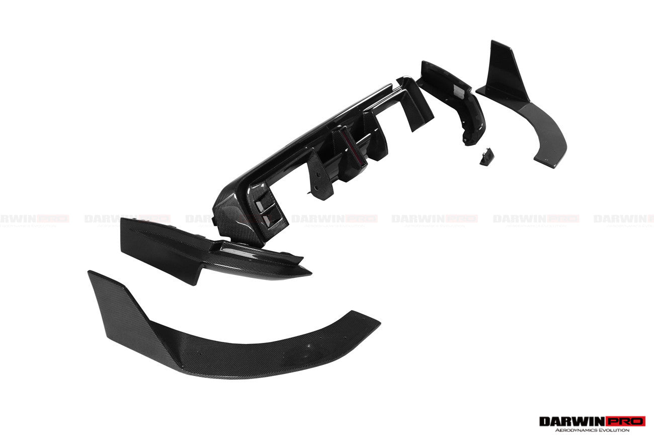 Difusor trasero de fibra de carbono DarwinPRO para BMW M3 G80 BKSS 2021-UP