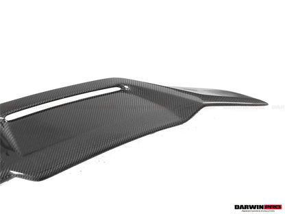 DarwinPRO 2021-UP BMW M3 G80 G20 BKSS Style Carbon Fiber Trunk Spoiler