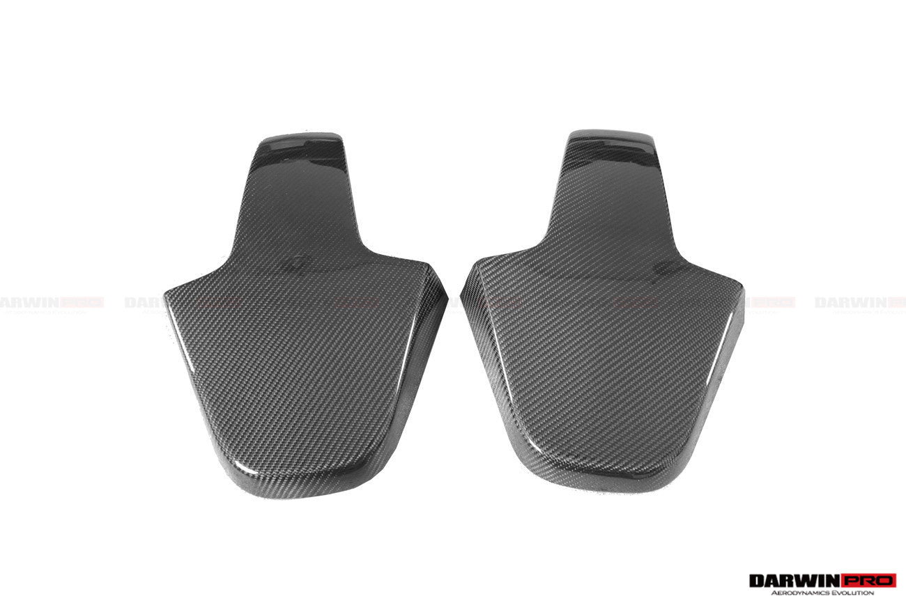 Funda de fibra de carbono para respaldo de asiento de BMW M3 G80 de DarwinPRO (2021 en adelante)
