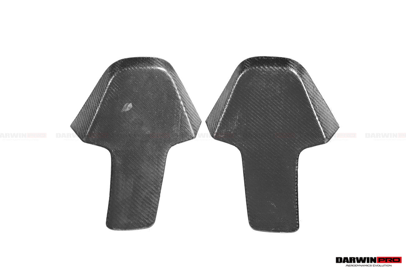 Funda de fibra de carbono para respaldo de asiento de BMW M3 G80 de DarwinPRO (2021 en adelante)