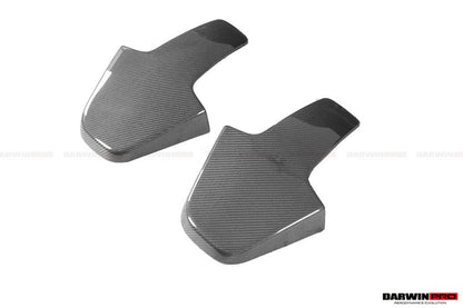 Funda de fibra de carbono para respaldo de asiento de BMW M3 G80 de DarwinPRO (2021 en adelante)