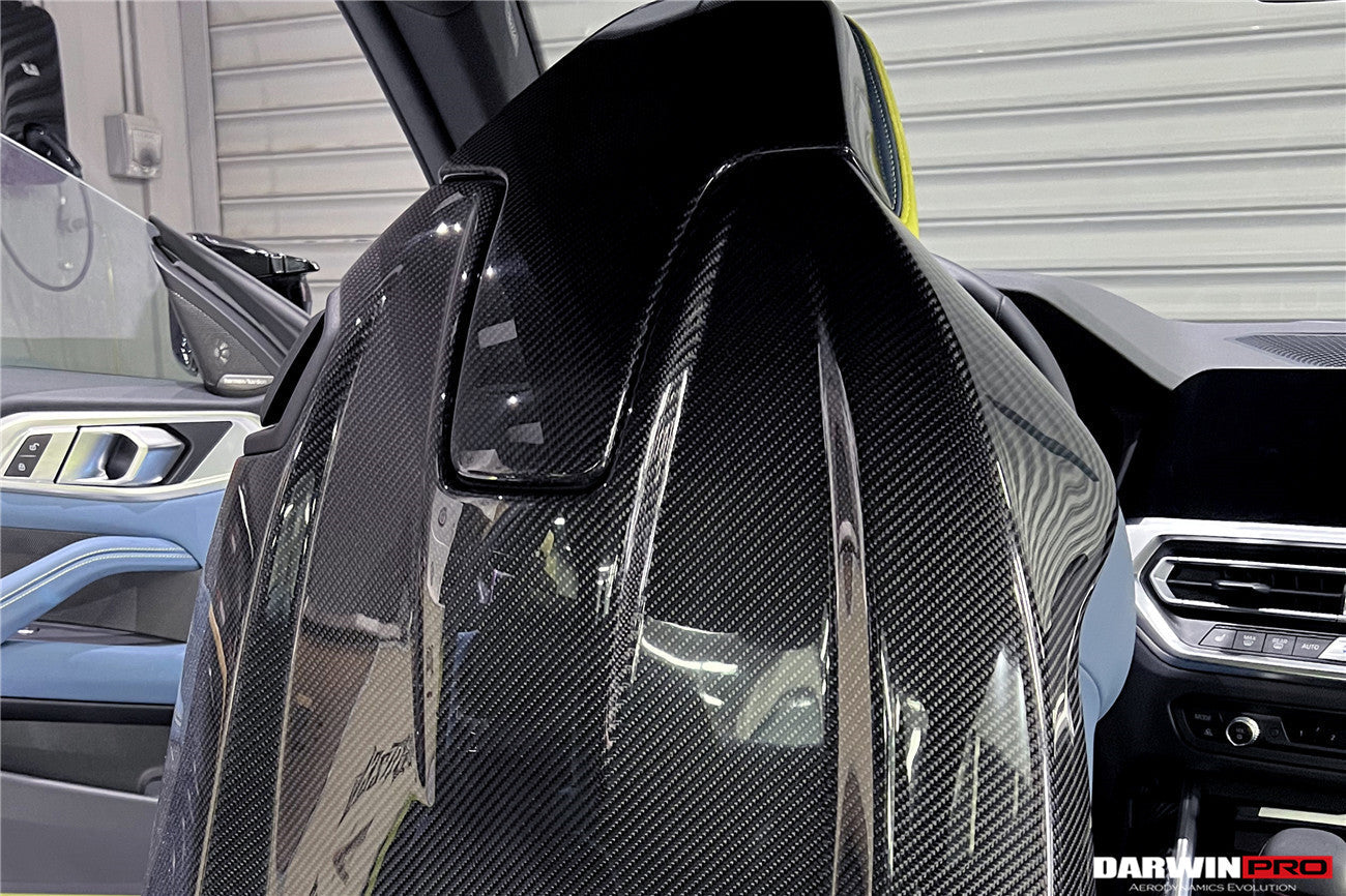 DarwinPRO 2021-UP BMW M4 G82 G83 Carbon Fiber Seat-Back Cover
