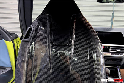 DarwinPRO 2021-UP BMW M4 G82 G83 Carbon Fiber Seat-Back Cover