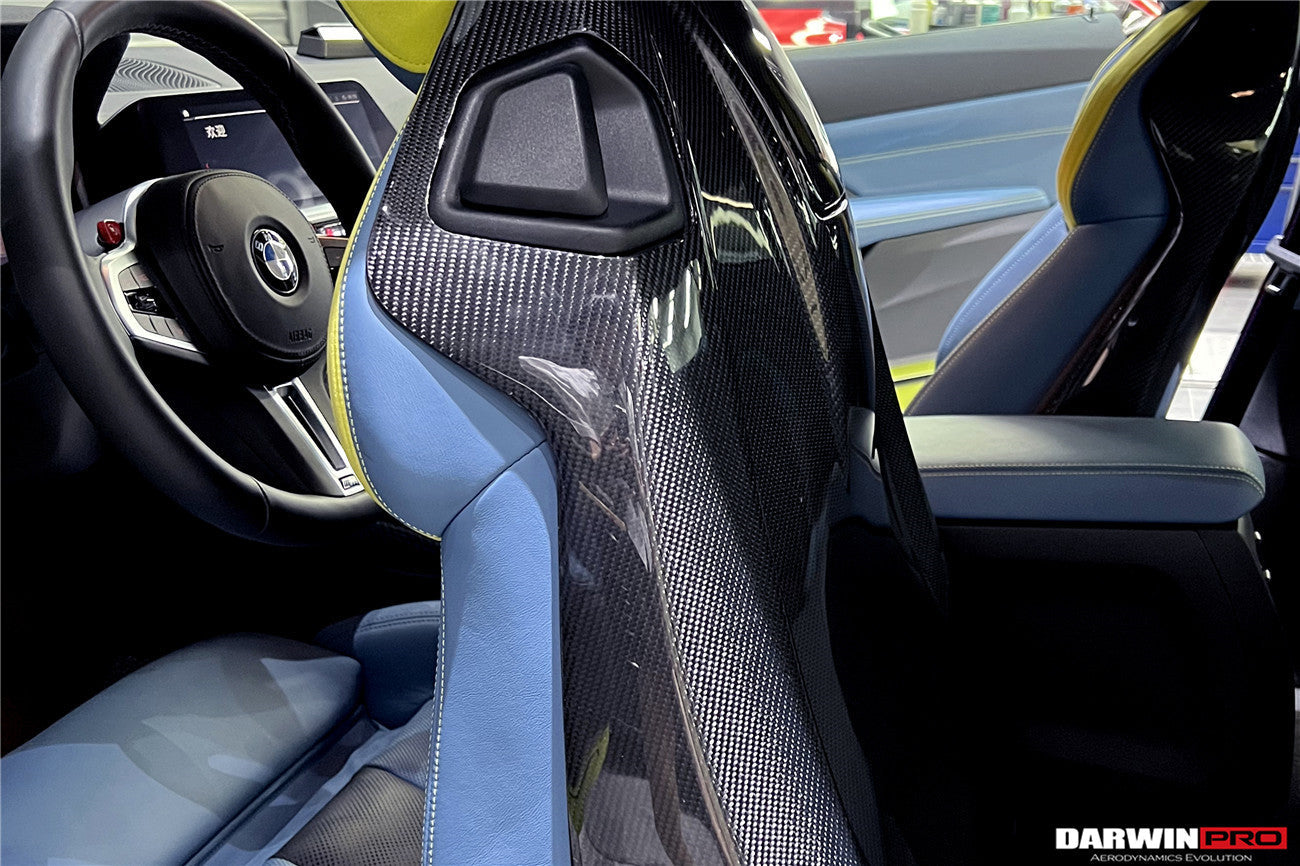 DarwinPRO 2021-UP BMW M4 G82 G83 Carbon Fiber Seat-Back Cover