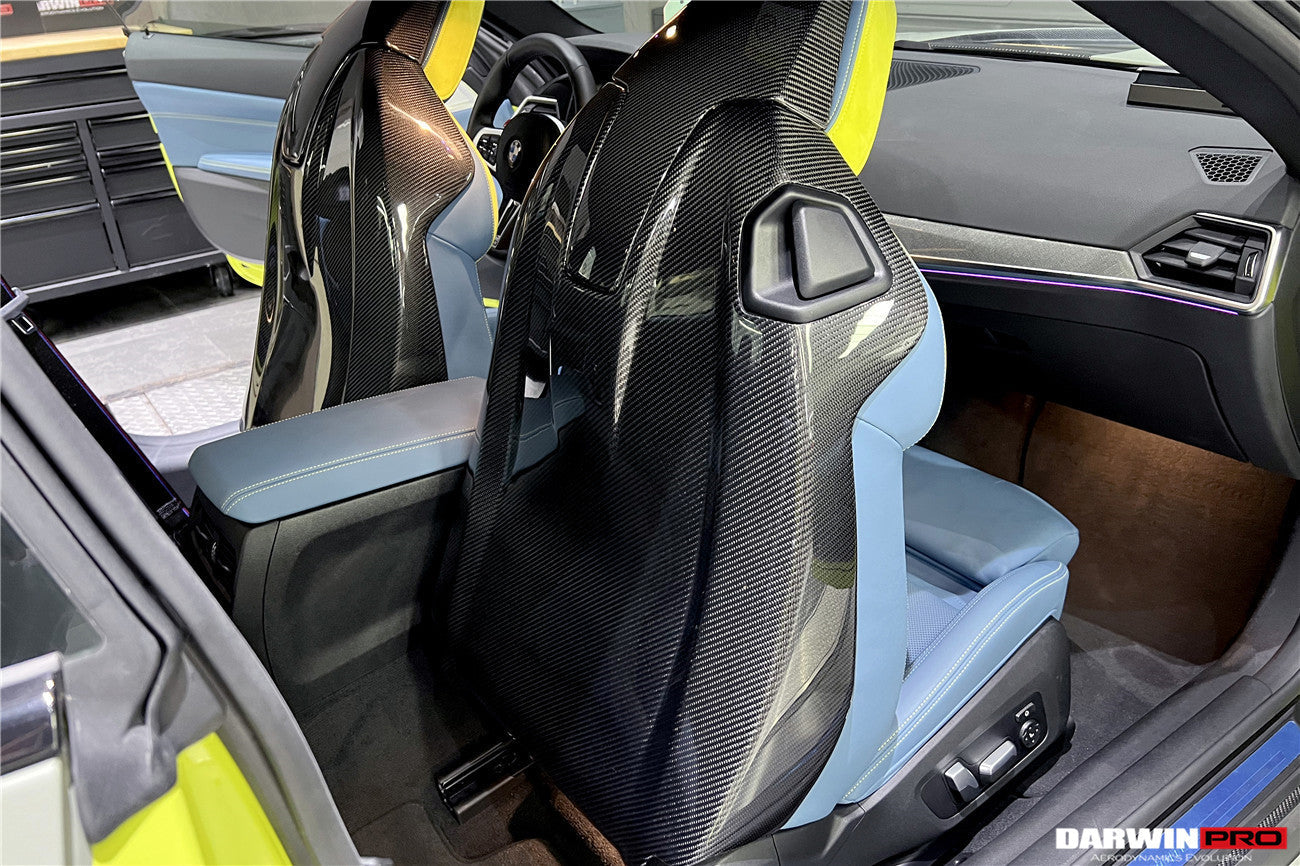 DarwinPRO 2021-UP BMW M4 G82 G83 Carbon Fiber Seat-Back Cover