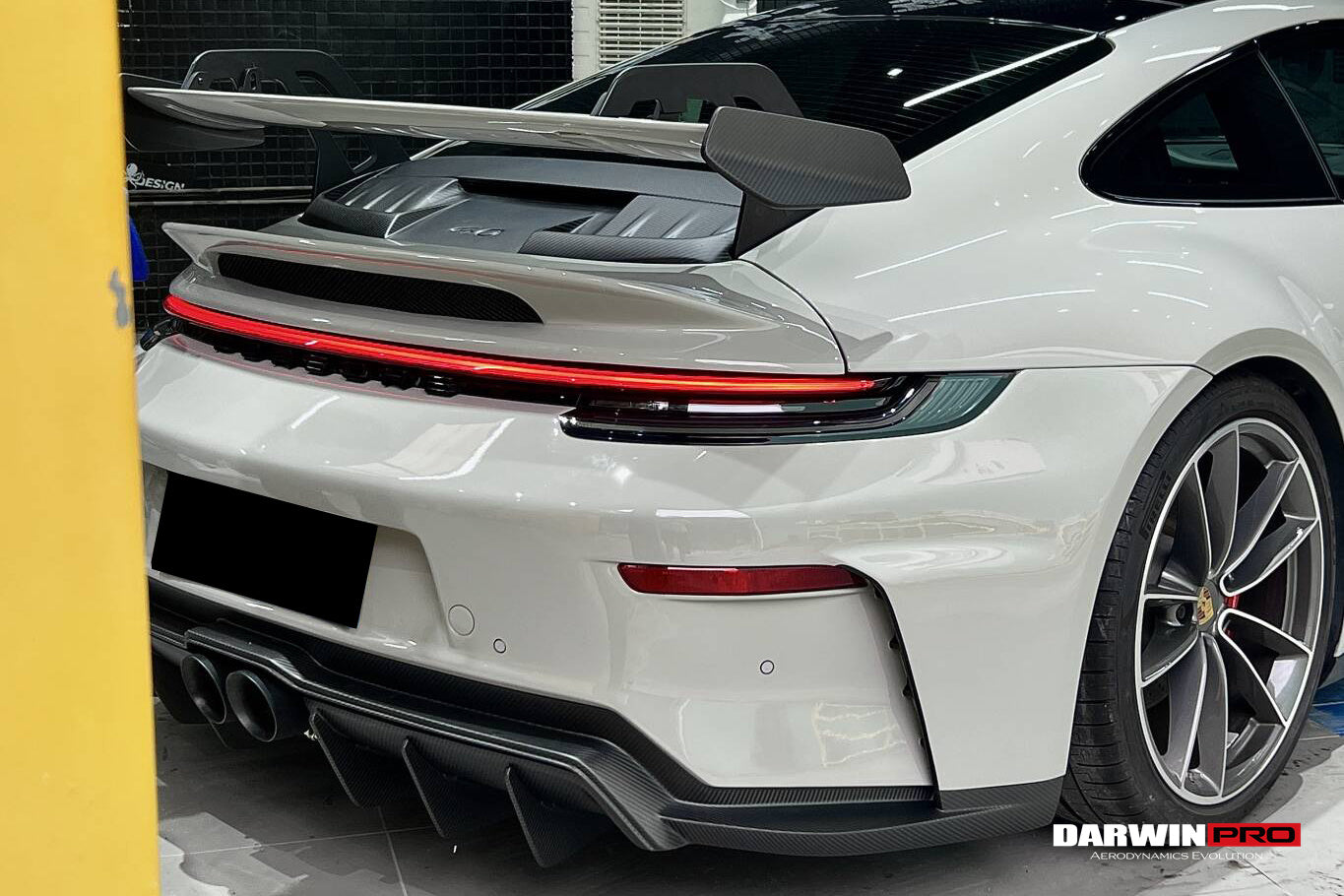 DarwinPRO 2024-UP Porsche 911 992.2 Carrera S 4 4S Targa Cabriolet Convert 992.2 GT3 Exhaust System (for 992.2GT3 Style Bumper)