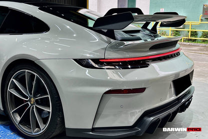 Parachoques trasero DarwinPRO 2024-UP Porsche 992.2 Facelift Carrera S, 4, 4S, Targa y Cabriolet Convertible estilo GT3