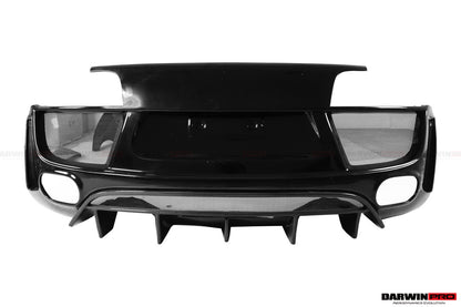 DarwinPRO DPGT Style Rear Bumper With Exhaust Tips | 2006-2015 Audi R8 Coupe and Spyder