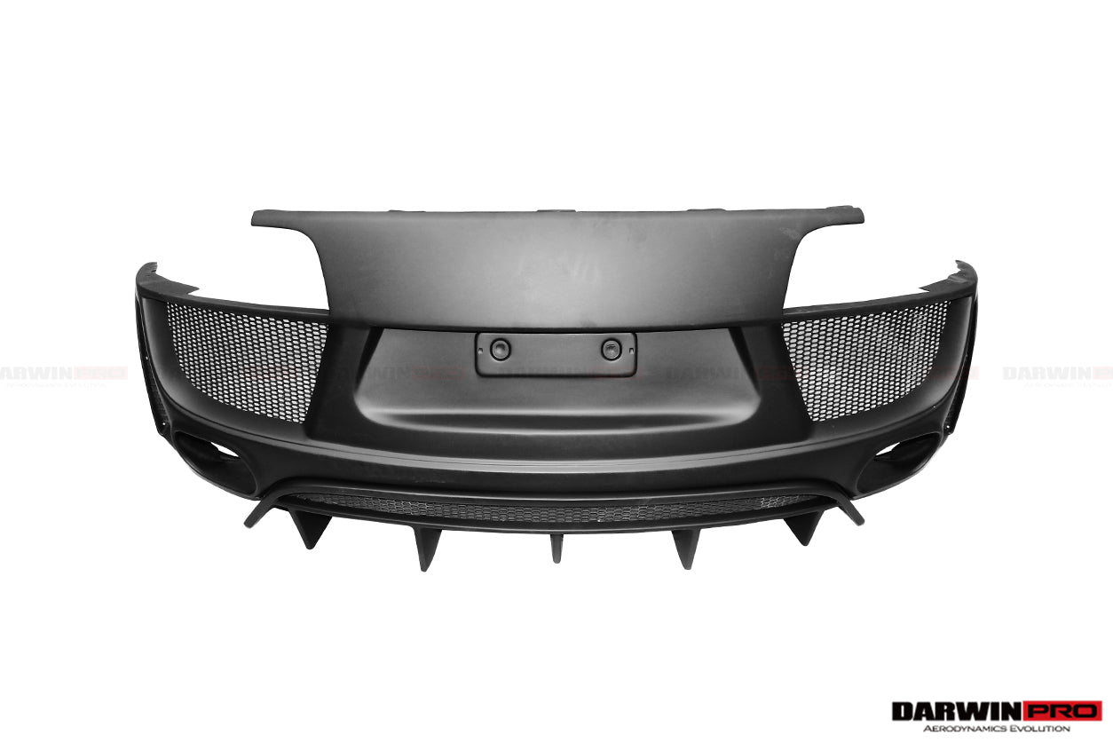 DarwinPRO DPGT Style Rear Bumper With Exhaust Tips | 2006-2015 Audi R8 Coupe and Spyder