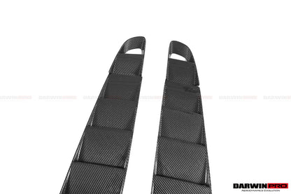 Cubierta de toma de aire del maletero de fibra de carbono DarwinPRO 2010-2012 Audi R8 Spyder