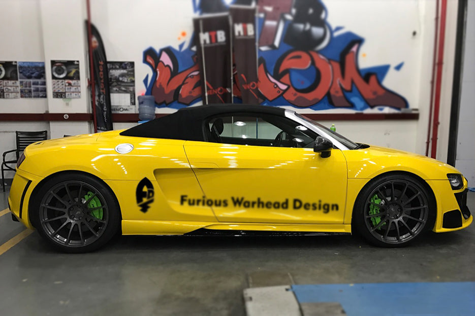 DarwinPRO DPGT Style Side Skirts | 2006-2015 Audi R8 Coupe & Spyder