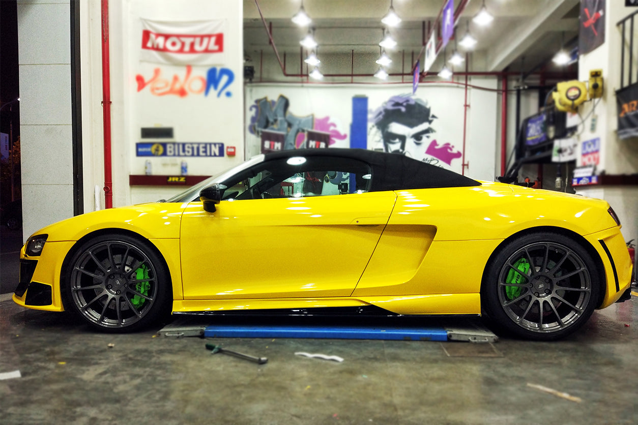 DarwinPRO DPGT Style Side Skirts | 2006-2015 Audi R8 Coupe & Spyder