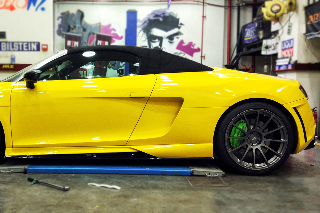 DarwinPRO DPGT Style Side Skirts | 2006-2015 Audi R8 Coupe & Spyder