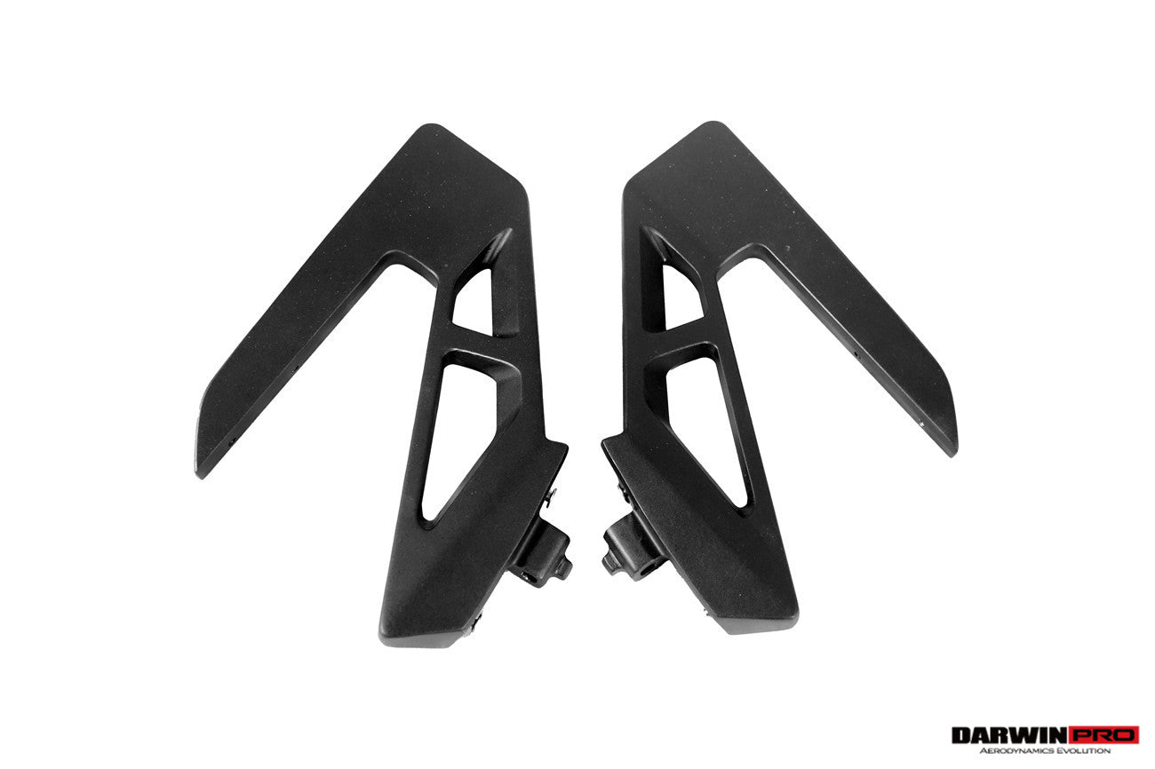 DarwinPRO 2016-2025 Audi R8 GEN2 Coupe & Spyder Performance Parts Style Dry Carbon Fiber Trunk Wing with Aluminum Legs