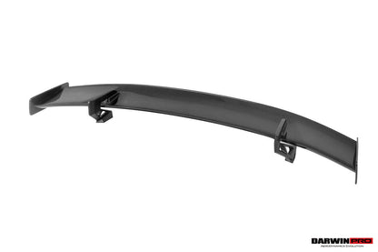 DarwinPRO 2016-2025 Audi R8 GEN2 Coupe & Spyder Performance Parts Style Dry Carbon Fiber Trunk Wing with Aluminum Legs