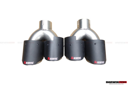 DarwinPRO DPGT Style Rear Bumper With Exhaust Tips | 2006-2015 Audi R8 Coupe and Spyder