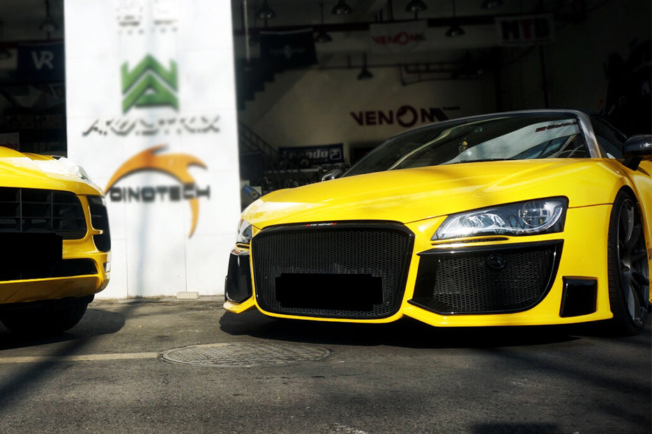 DarwinPRO DPGT Style Front Bumper | 2006-2015 Audi R8 Coupe & Spyder