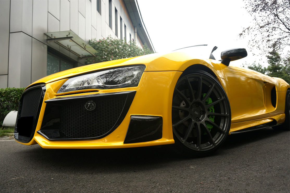 DarwinPRO DPGT Style Front Bumper | 2006-2015 Audi R8 Coupe & Spyder