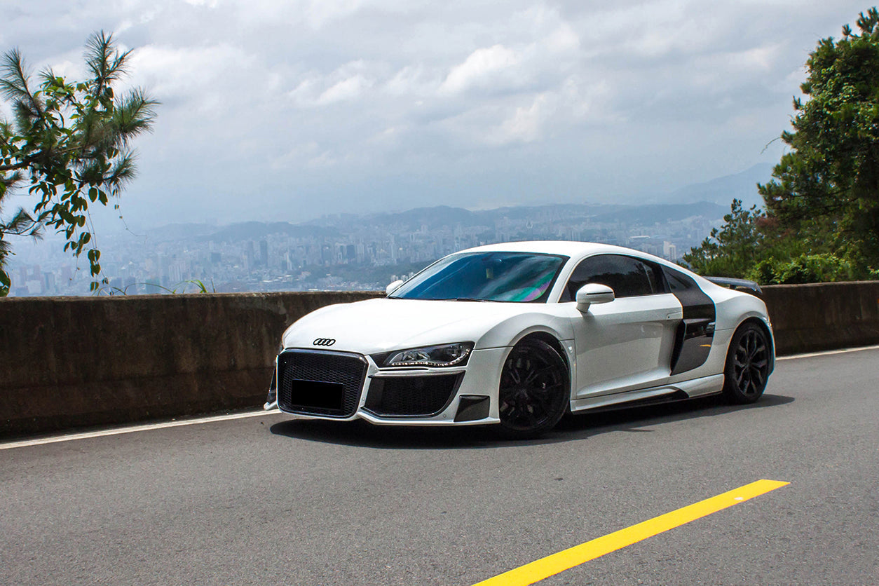 DarwinPRO Spyder Style Side Blades | 2009-2015 Audi R8 Coupe