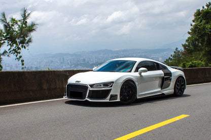 DarwinPRO Spyder Style Side Blades | 2009-2015 Audi R8 Coupe